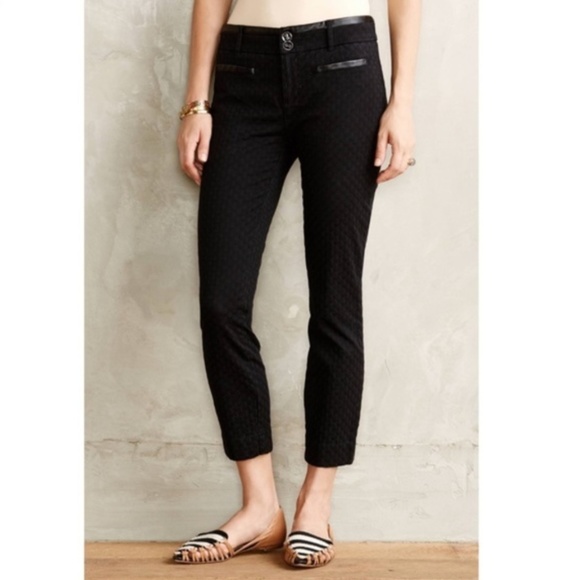 Anthropologie Pants - Anthro Cartonnier Textured Charlie Ankle Pants